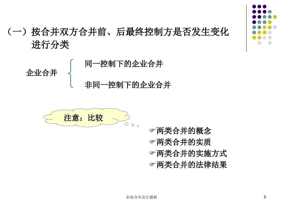 企业合并会计最新课件_第5页