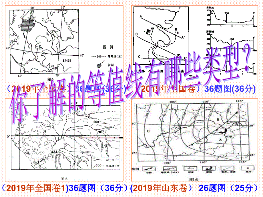 等高线地形图的判读及应用课件_第2页