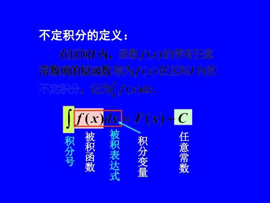 不定积分的定义和性质_第5页