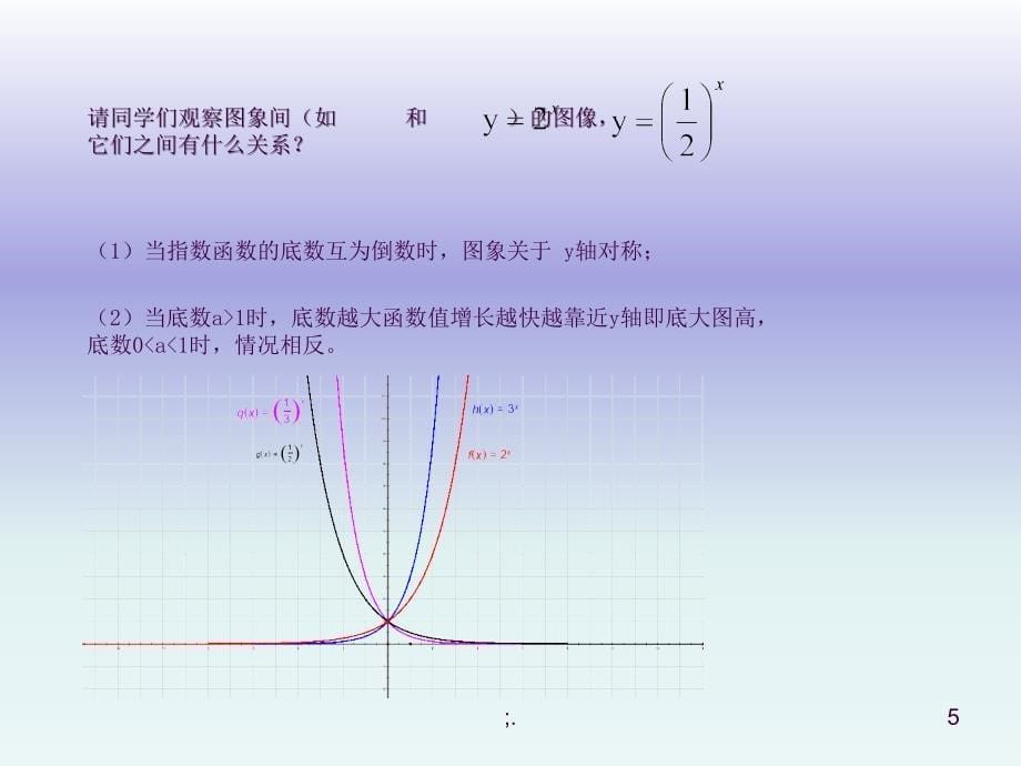 指数函数的图像和性质ppt课件_第5页