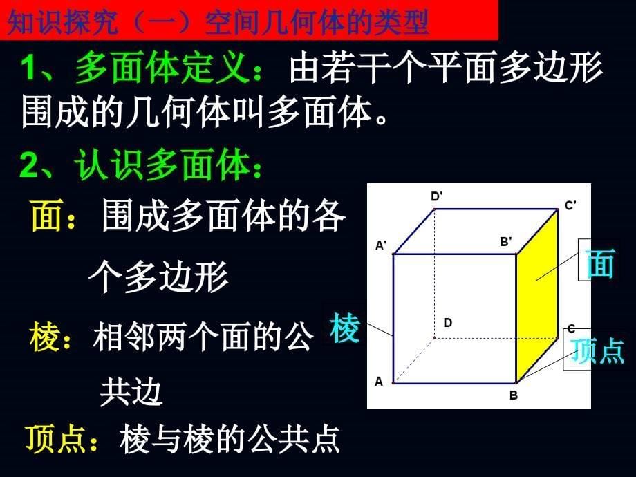 空间几何体的结构特征1lei_第5页