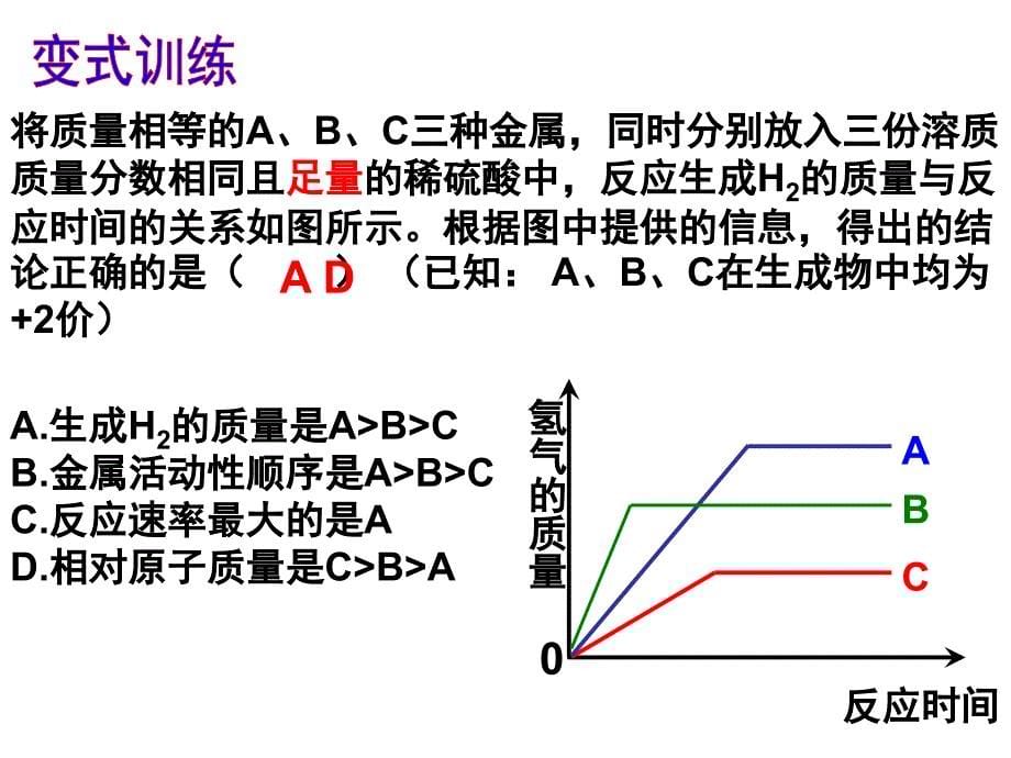 最新人教版九年级化学下册初中化学图像题解法初探精品课课件3_第5页