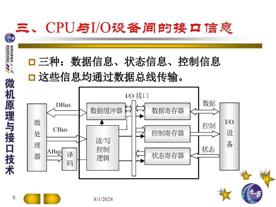 第6章基本输输出接口技术_第5页