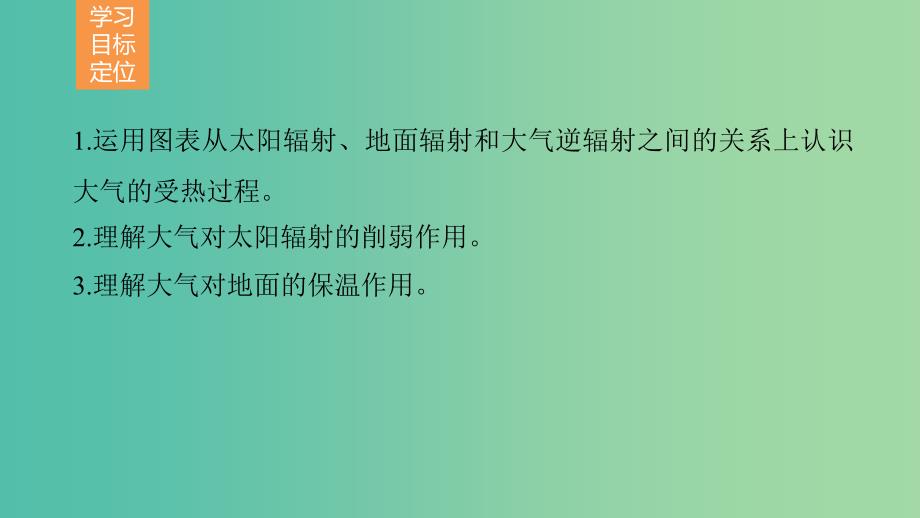 高中地理 第二章 第一节 课时1 大气的受热过程课件 中图版必修1.ppt_第2页