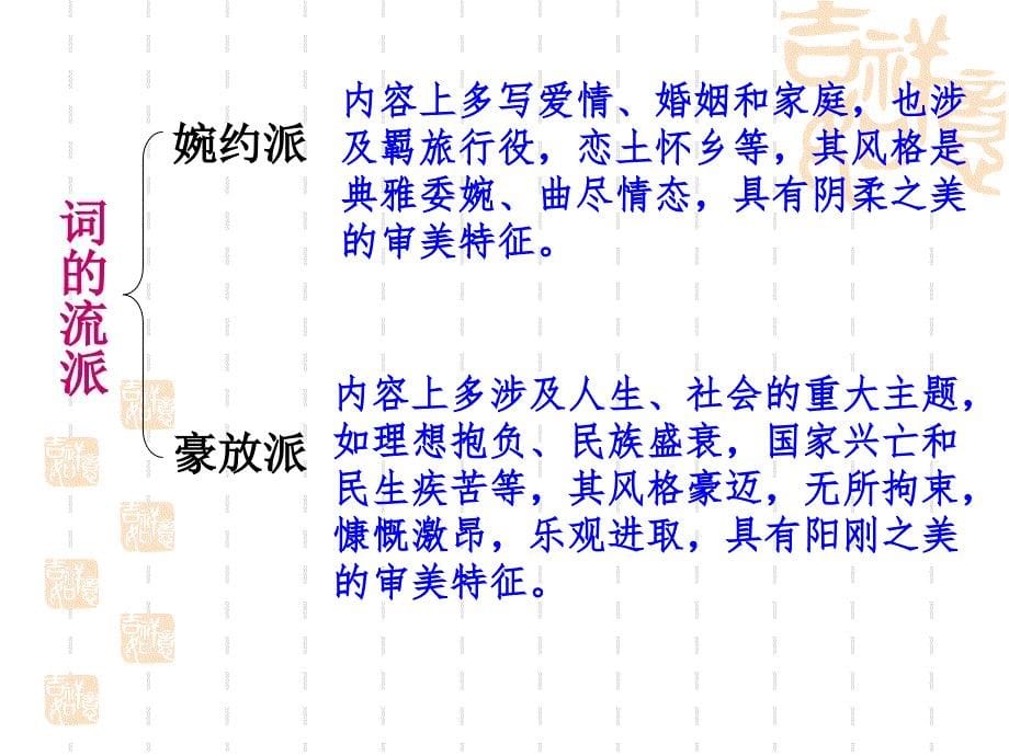 词的起源和发展ppt课件_第5页