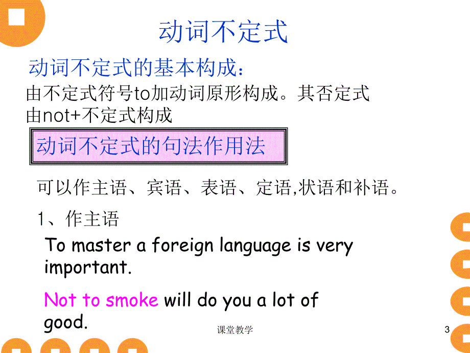 英语语法--非限定动词【课时讲课】_第3页