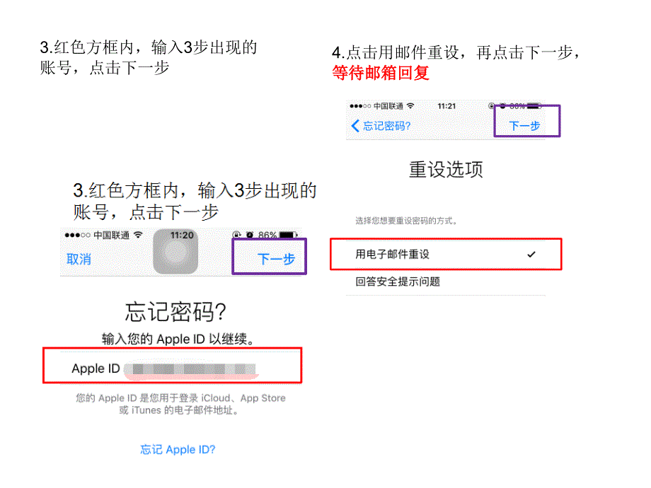 苹果AppleID密码重设置教程_第3页