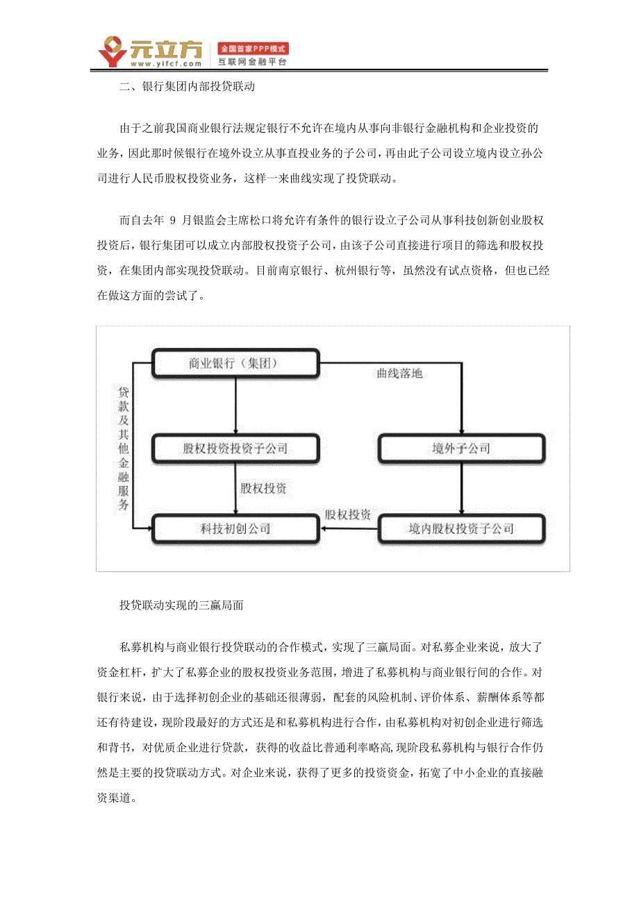 投贷联动的定义、合作方式及案例分析_第5页