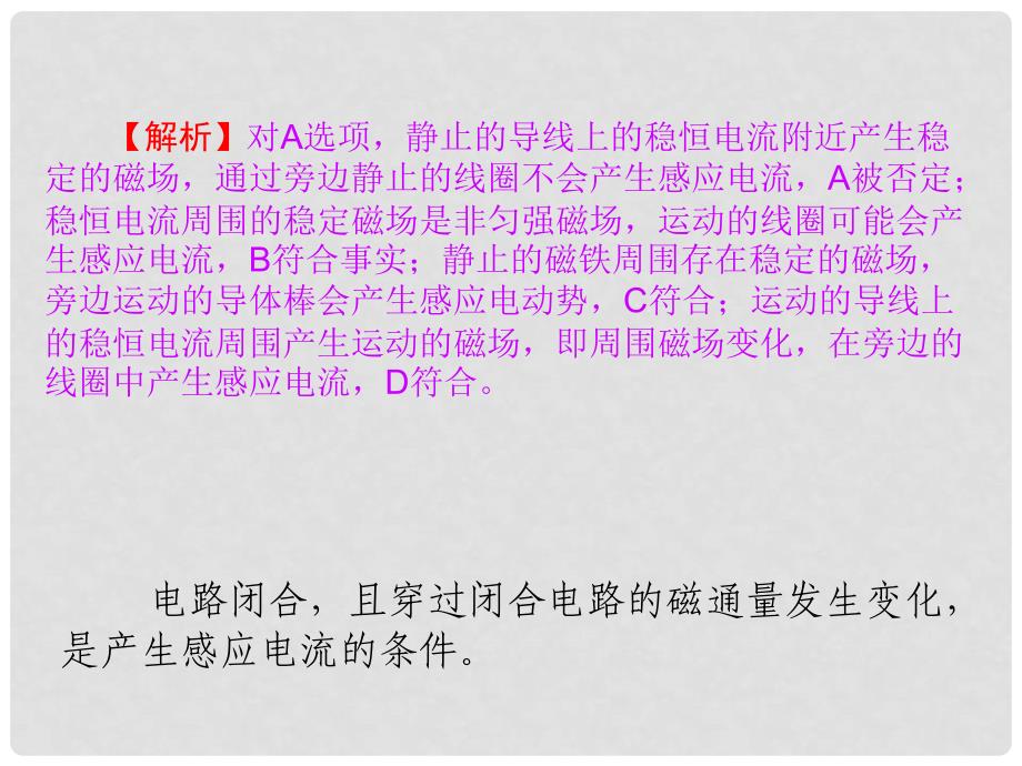 高中物理 9.1电磁感应现象楞次定律基础复习课件_第3页