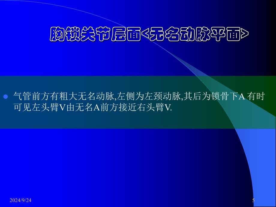 正常胸部CT断层PPT课件_第5页