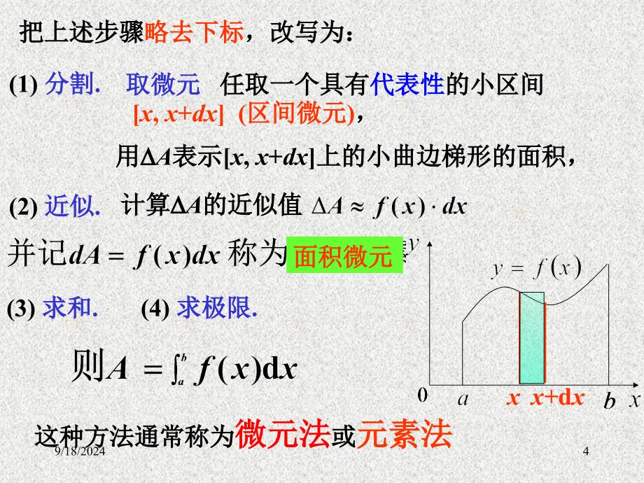 数学分析定积分应用_第4页