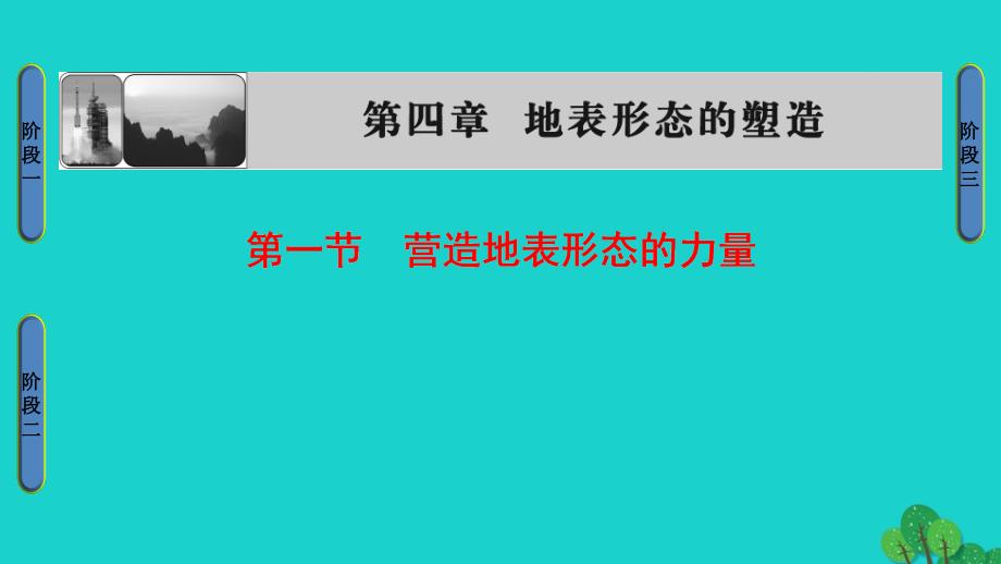 2016-2017学年高中地理第4章地表形态的塑造第1节营造地表形态的力量课件新人教版必修1.ppt_第1页