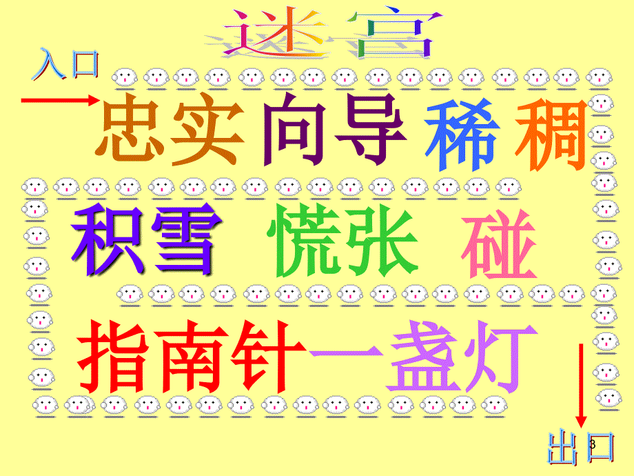 要是你在野外迷路课堂PPT_第3页