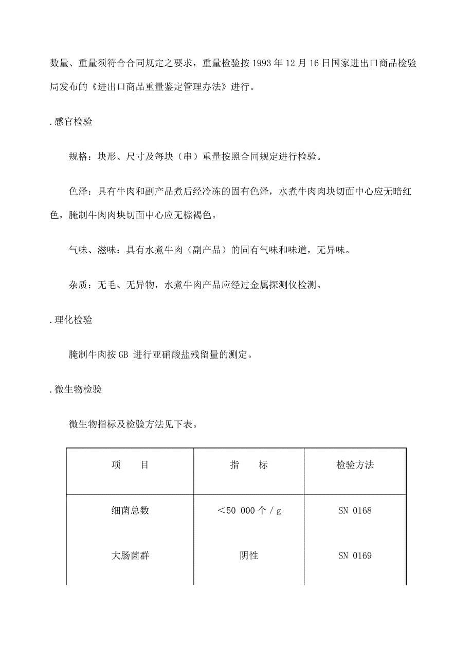 MMFSCNJ出口冻水煮牛肉检验规程_第5页