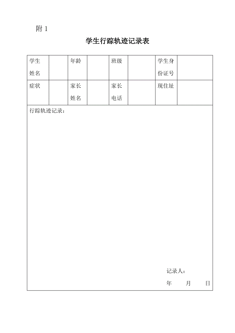 卫生防疫一日工作表_第2页