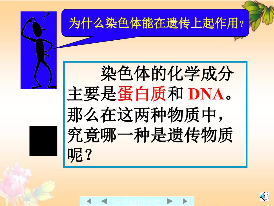 新课标人教版高中生物必修二第三章第一节DNA是主要的遗传物质精品课件_第3页