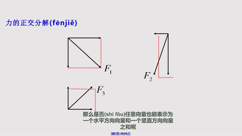 73平面向量的坐标表示实用教案_第2页