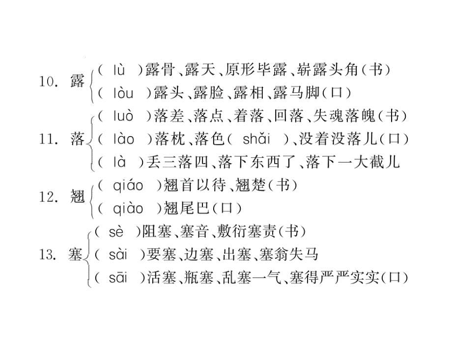 高考语文基础复习多音字、形声字、易错字.ppt_第5页