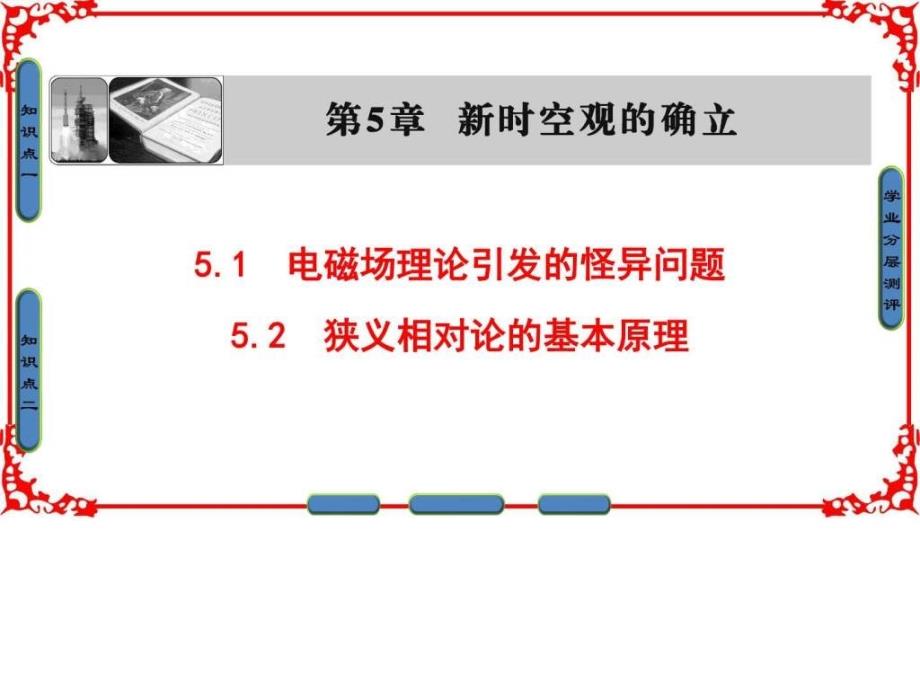 高中物理沪科版课件第五章 新时空观的确立 5.1 电磁场_第1页