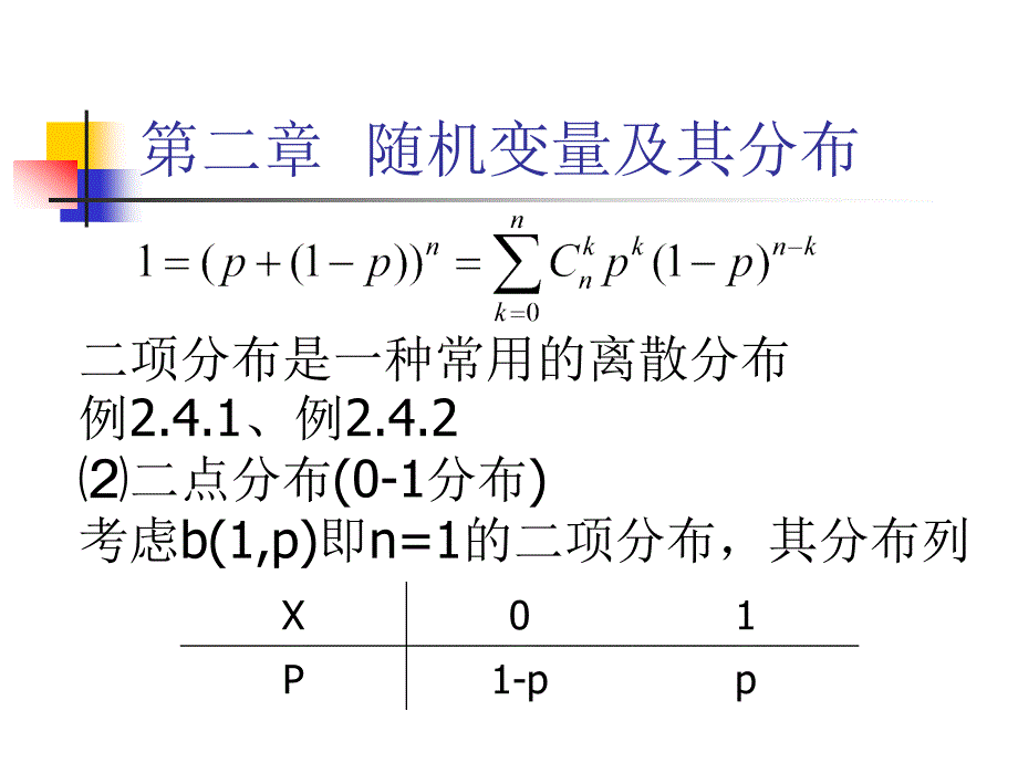 概率论：第2章 随机变量及其分布3_第2页