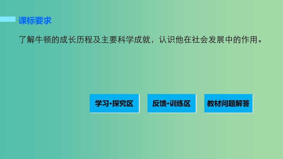 高中历史 第六单元 杰出的科学家 4 近代科学之父牛顿课件 新人教版选修4.ppt_第2页