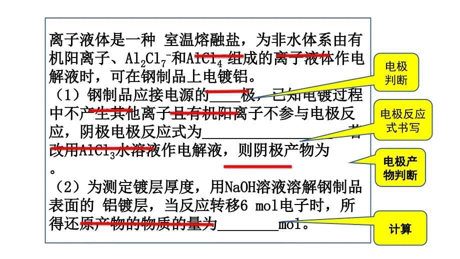 运用对立统一规律突破电化学复习瓶颈_第5页