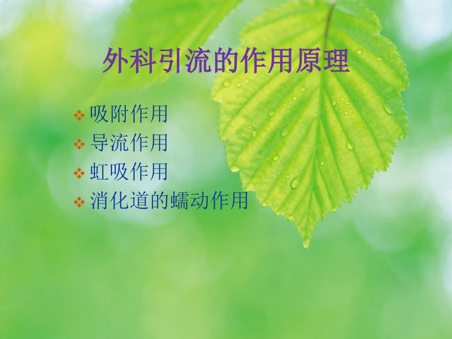 外科常见引流管护理ppt课件_第5页