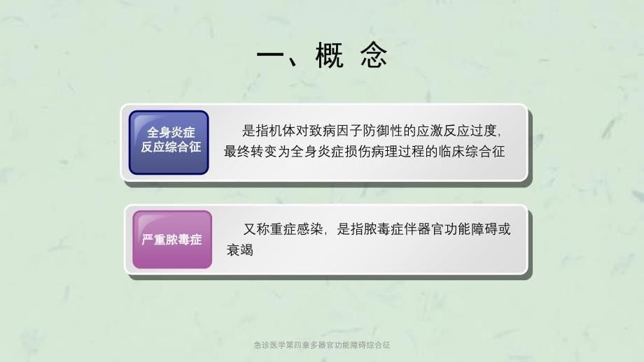 急诊医学第四章多器官功能障碍综合征课件_第5页