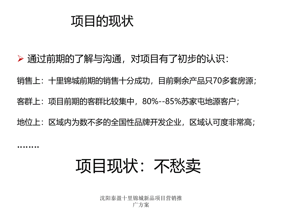 沈阳泰盈十里锦城新品项目营销推广方案_第3页