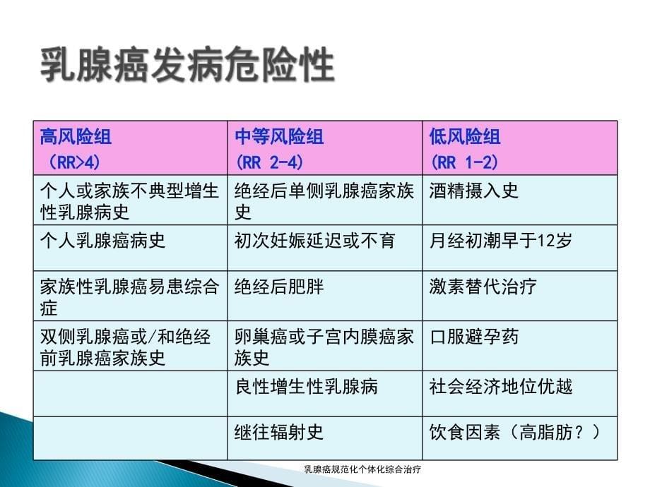 乳腺癌规范化个体化综合治疗课件_第5页