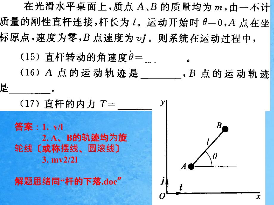 力学竞赛资料运动学ppt课件_第2页