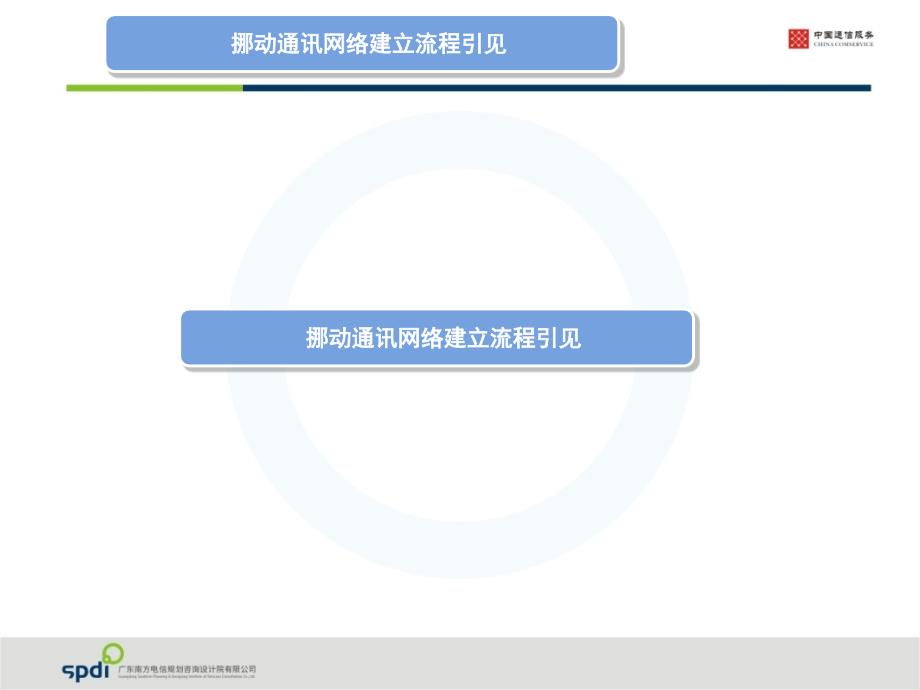 移动通信网络建设流程与要点ppt课件_第1页