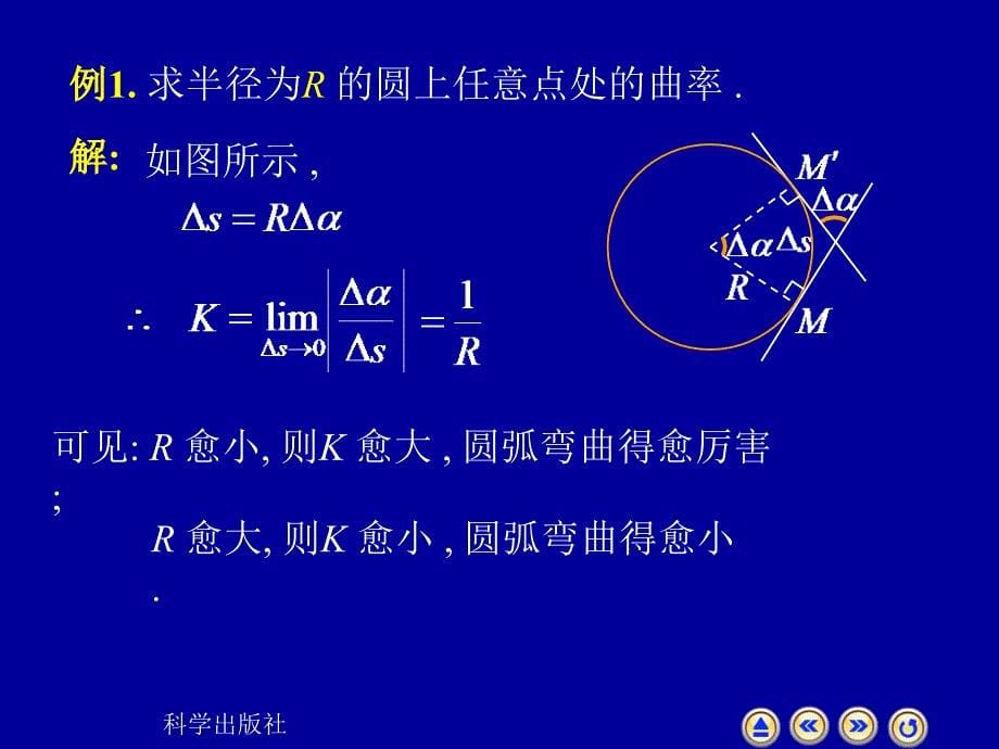 高等数学上册课件：4-6 曲率_第5页