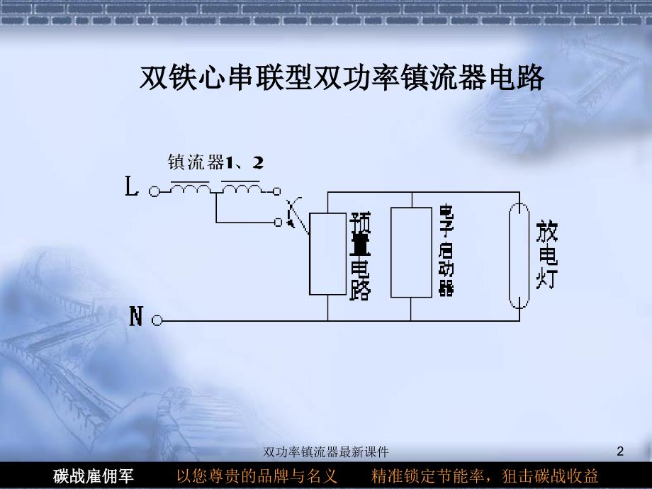 双功率镇流器最新课件_第2页