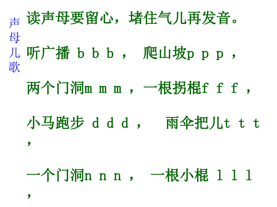 早读拼音词语复习分析课件_第4页