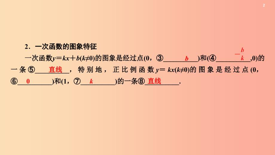 2019中考数学一轮复习 第一部分 教材同步复习 第三章 函数 第11讲 一次函数实用课件.ppt_第3页