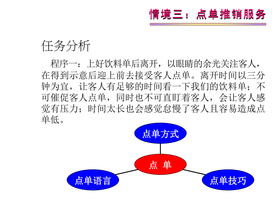 旅游与酒店管理点单推销服务_第3页