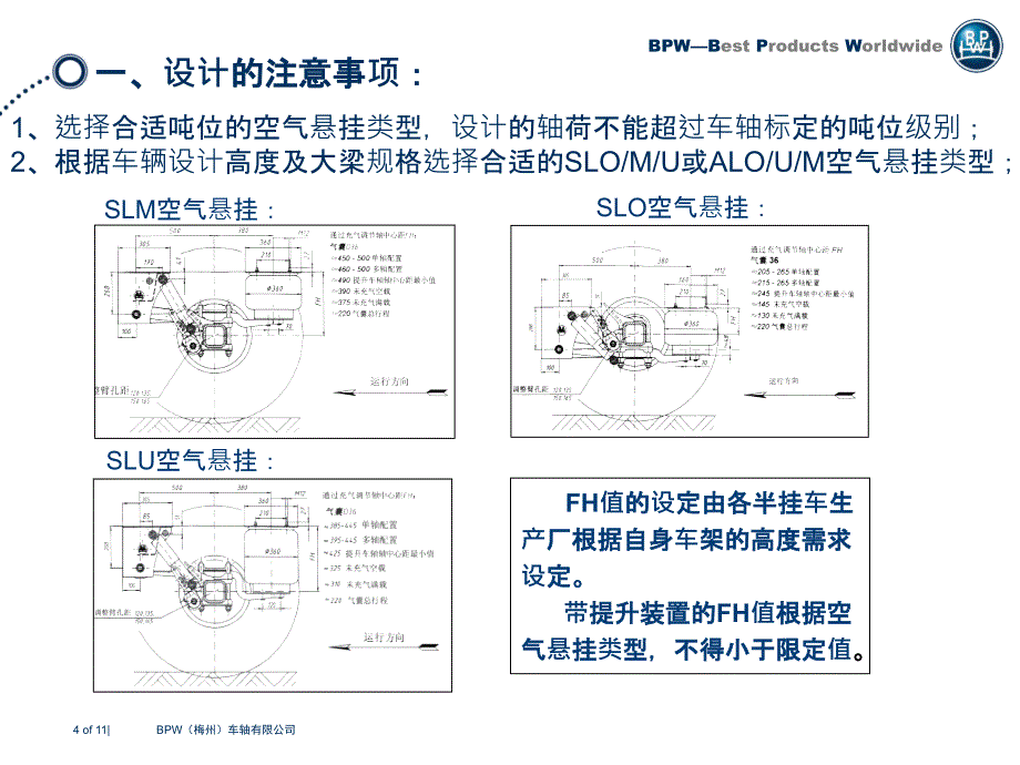 BPW空气悬挂安装技术指引_第4页