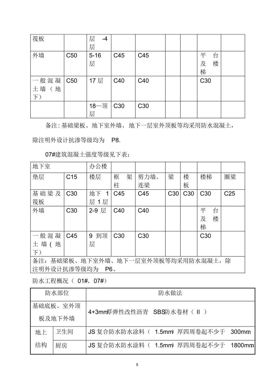 建筑工程检验批划分专项施工方案(DO_第5页