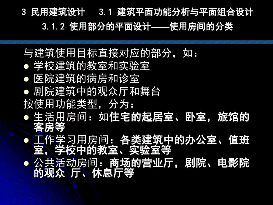 房屋筑学民用建筑设计ppt课件_第4页