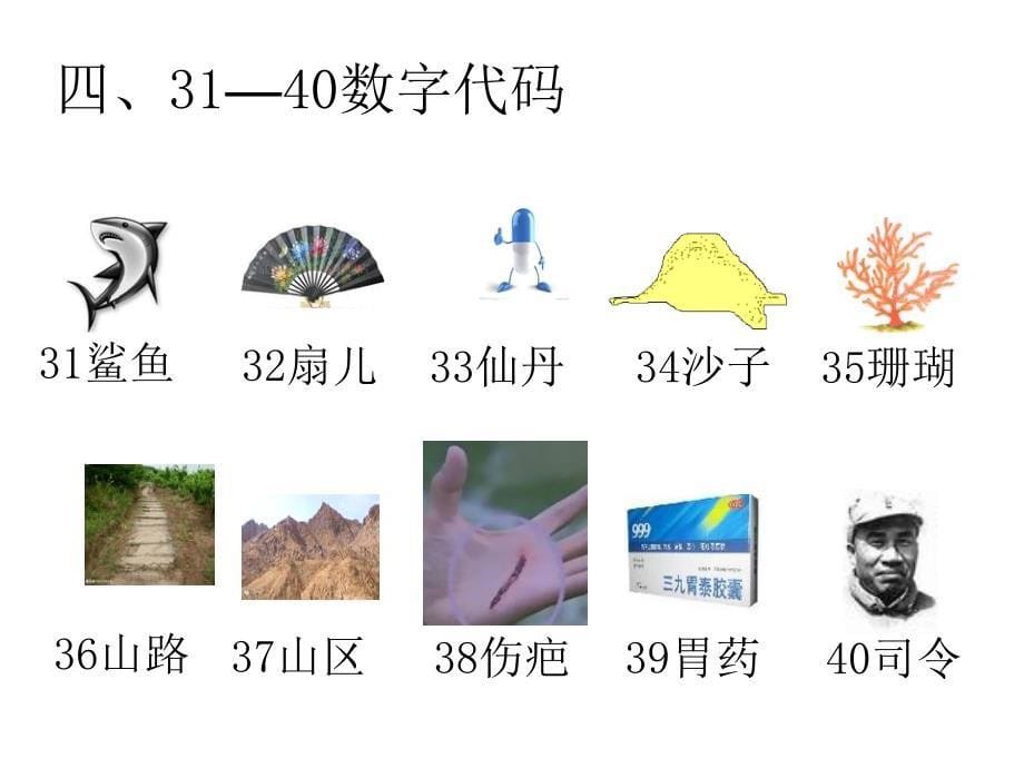 超级记忆法的基础(0-100数字记忆代码).ppt_第5页