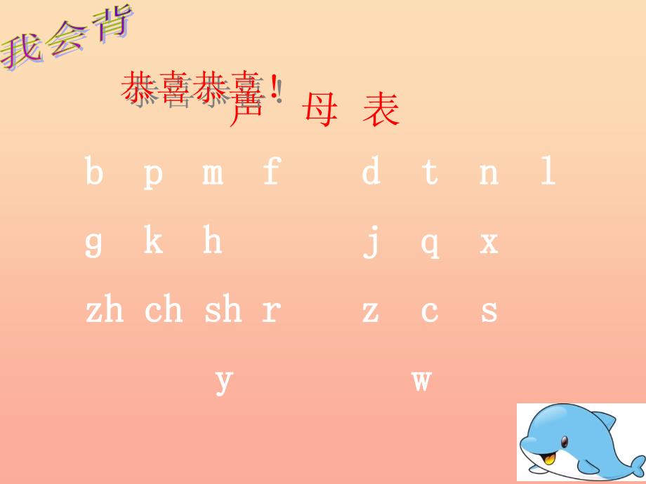 一年级语文上册《汉语拼音复习二》课件 新人教版_第3页