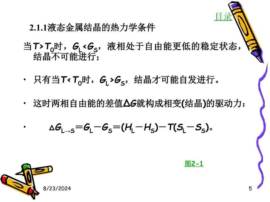 液态金属结晶的热力学条件.ppt_第5页