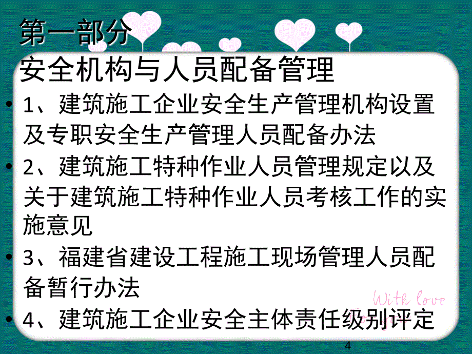 建筑施工企业关键岗位五大员继续教育培训课件上_第4页