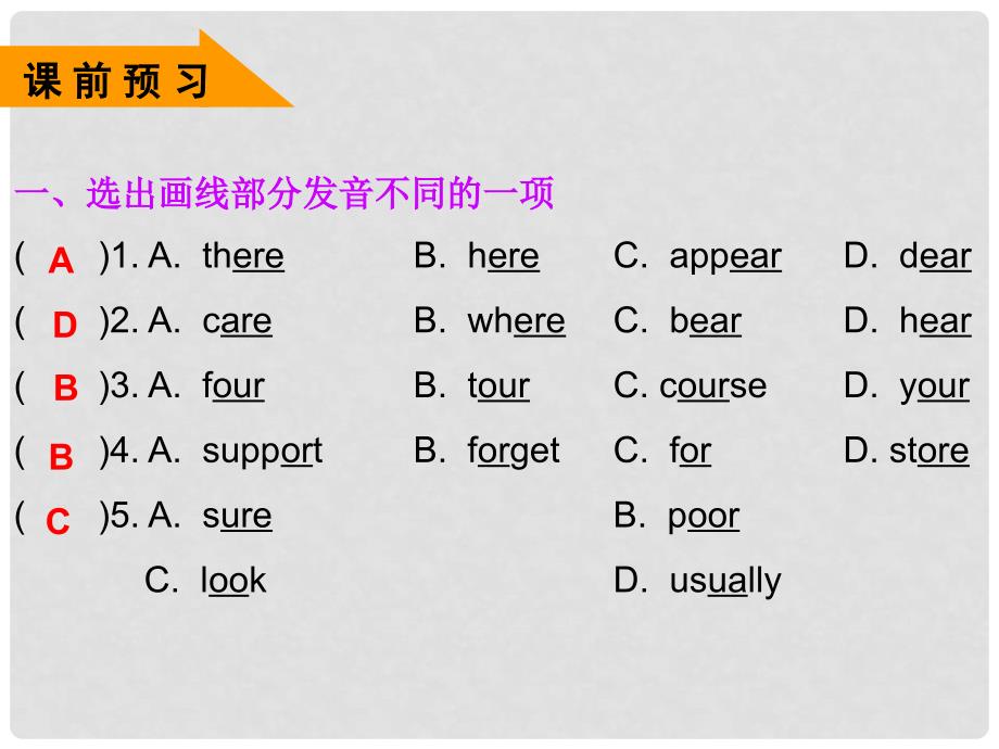 七年级英语下册 Module 1 People and places Unit 1 People around us（第4课时）课件 （新版）牛津深圳版_第2页