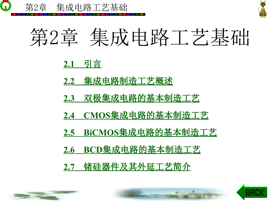 专用集成电路设计实践西电版第章 集成电路工艺基础_第1页