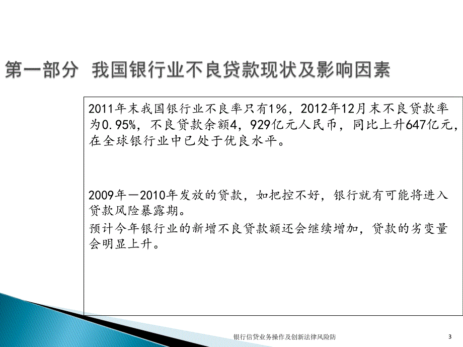 银行信贷业务操作及创新法律风险防课件_第3页