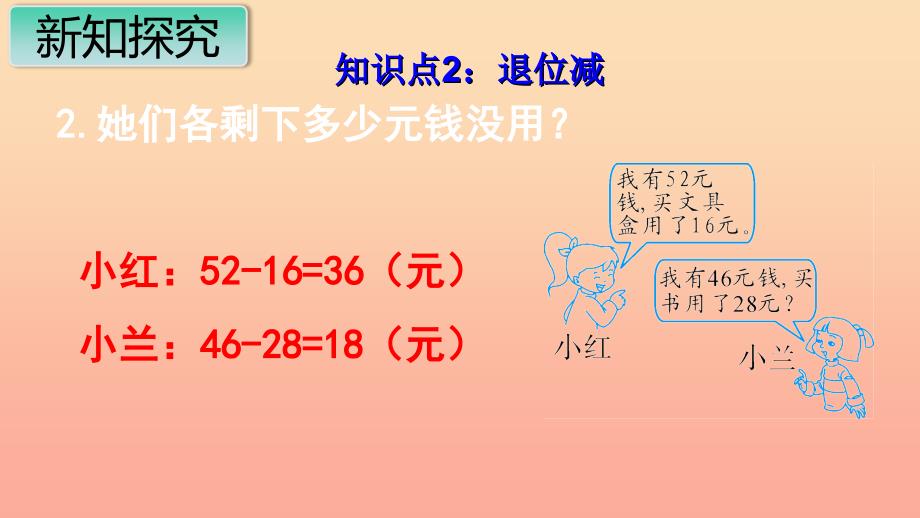 二年级数学上册 第2单元 100以内的加法和减法（二）第7课时 练习课课件 新人教版_第3页