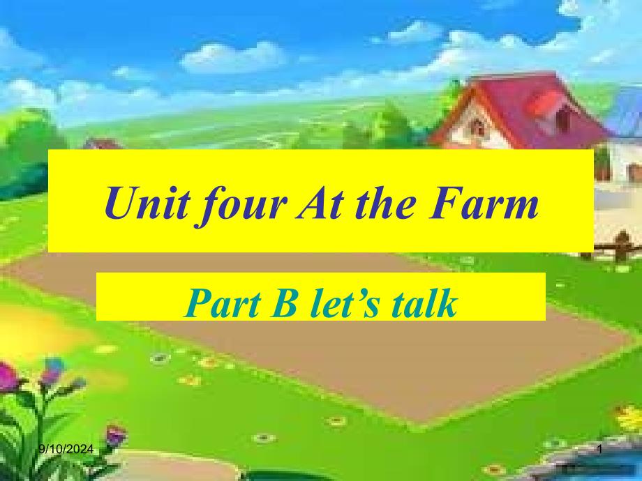 四年级下册unit4let&#39;stalk_第1页