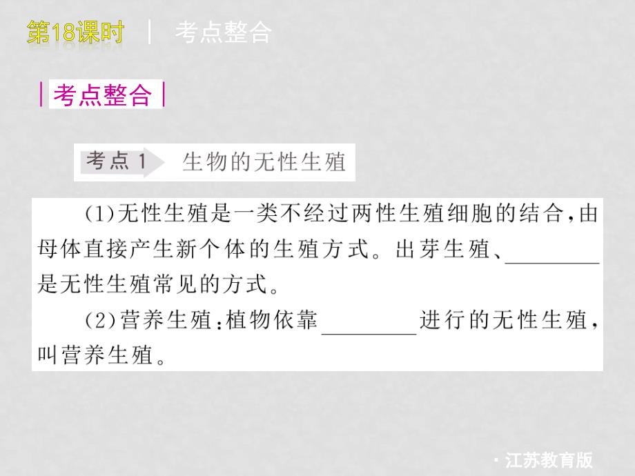 九年级生物中考复习课件——第五单元生物的生殖、发育与遗传（苏教版）_第4页